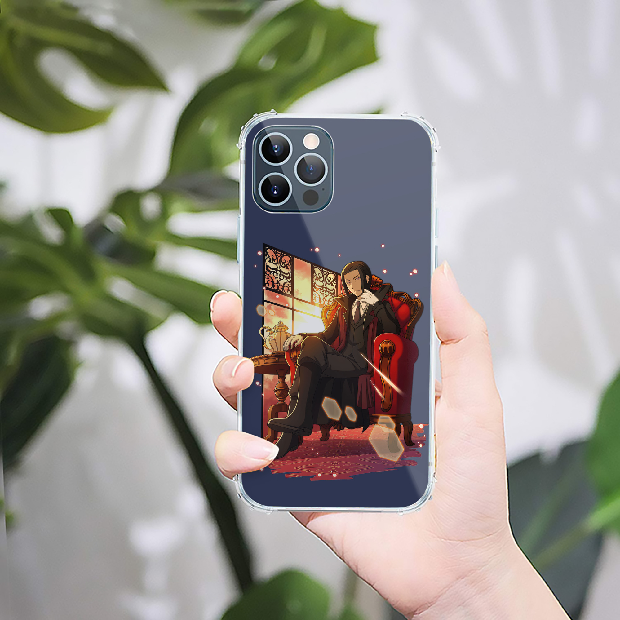 （画像用） 文豪ストレイドッグス Bungo Stray Dogs 【iPhone 12シリーズ対応】透明スマホケース（クリアソフトケース）